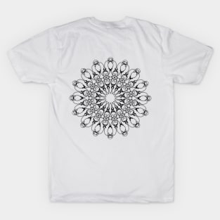 Mandala Relaxing Design T-Shirt